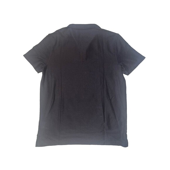 CALVIN KLEIN 60% COTTON Men’s Polo Shirt NWT Black Size M Medium - Picture 4 of 5